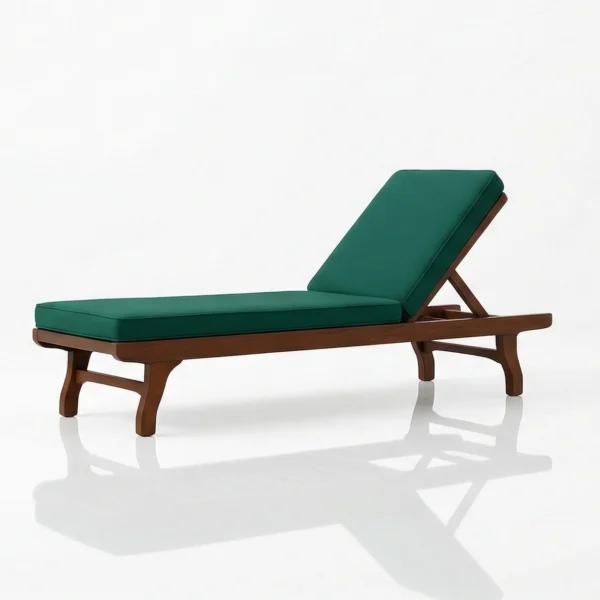Teakwood deck chair