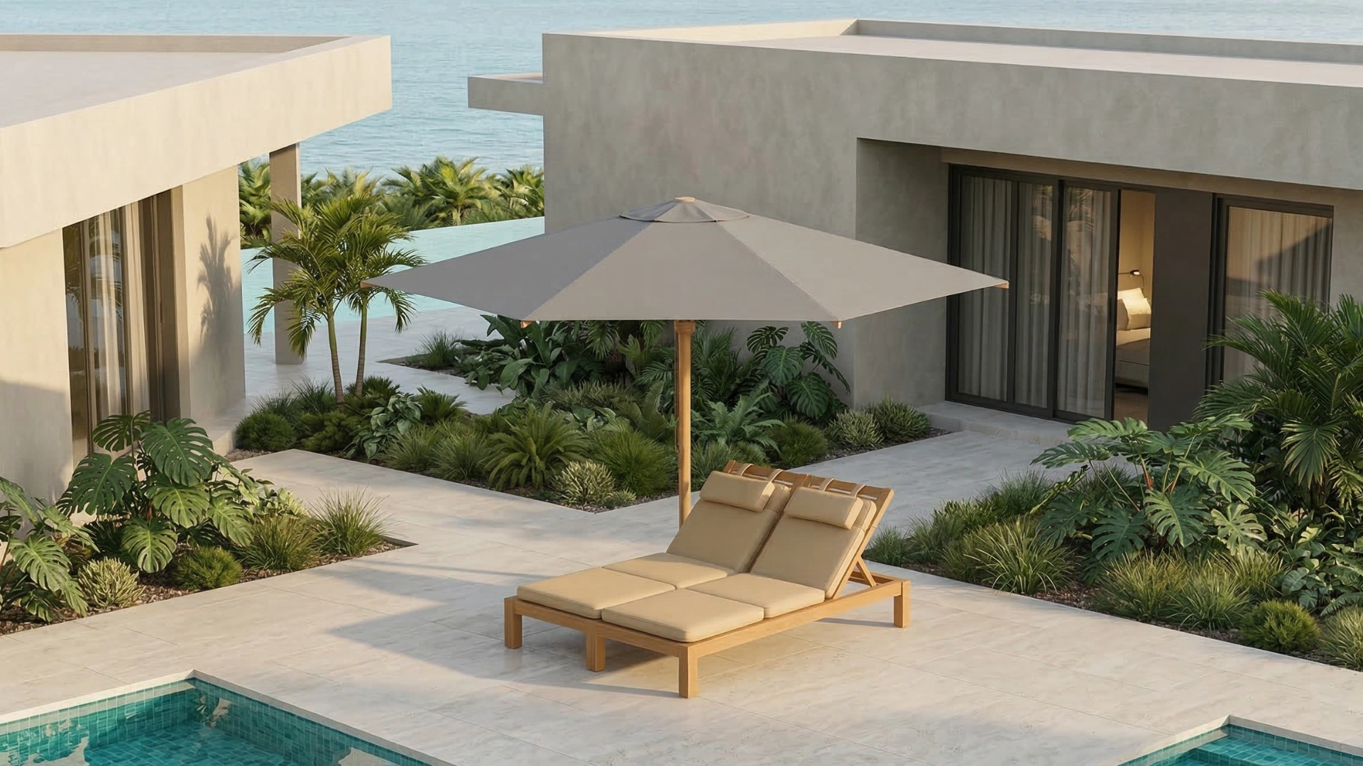SILVA DOUBLE SUN LOUNGER - Image 2