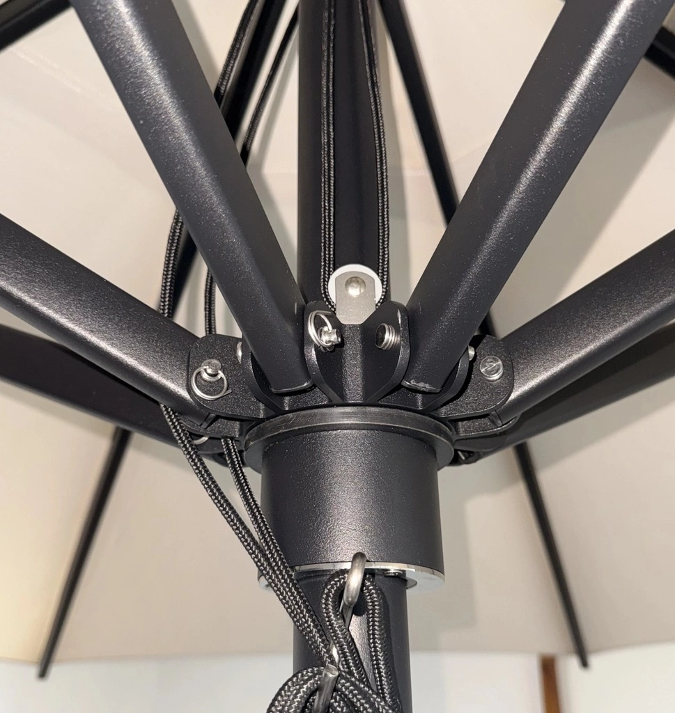 Aluminum umbrella hardware