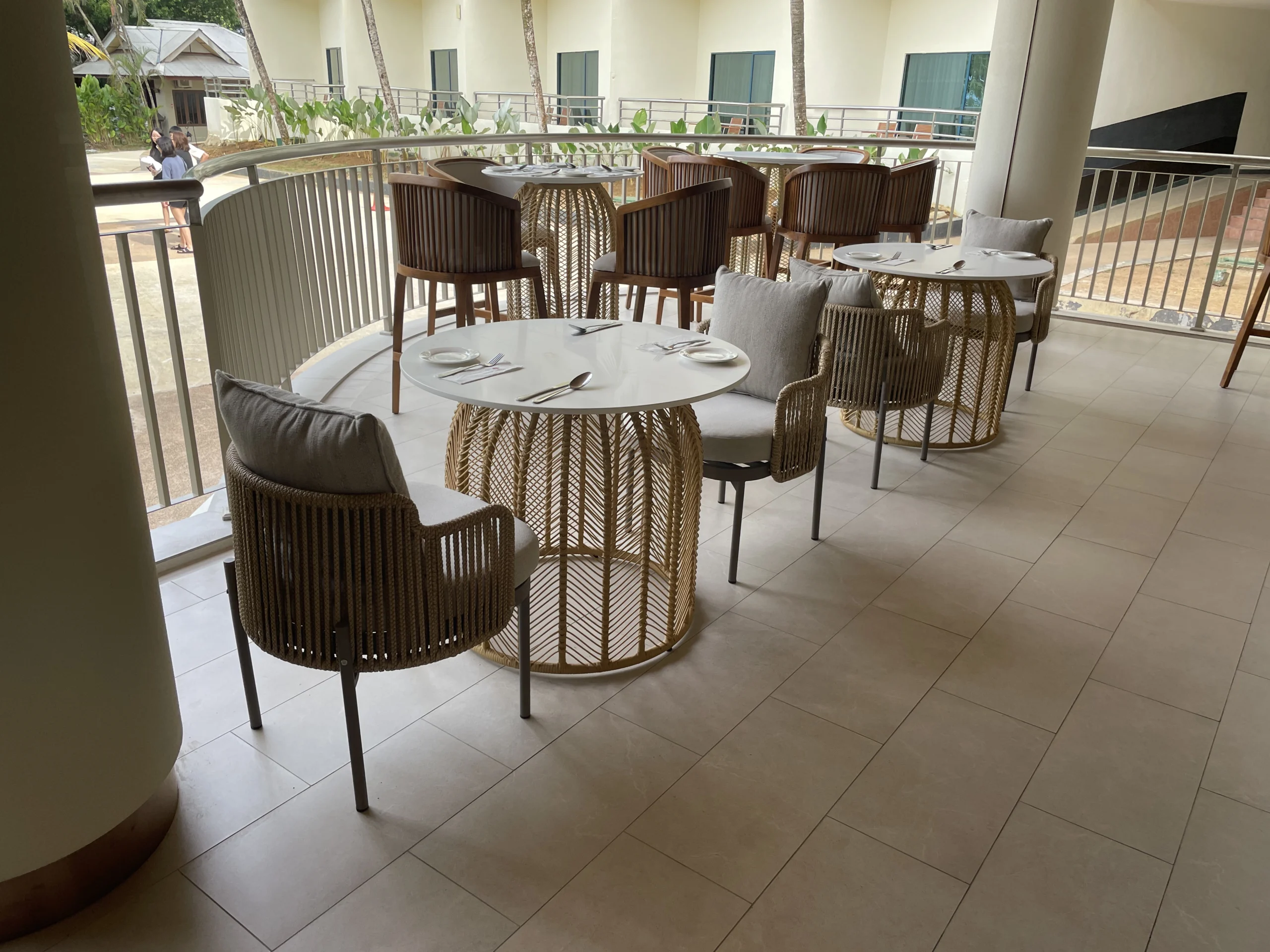 Luxurious outdoor chair