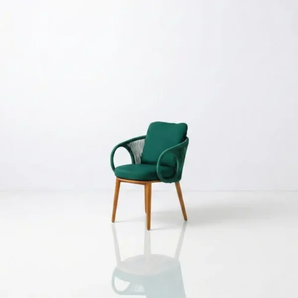Outdoor-Dining Chair, teak outdoor dining chair, zira luxury patio chair