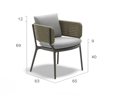 Bella dining chair modern upholstered dining chair in a stylish dining room setting.