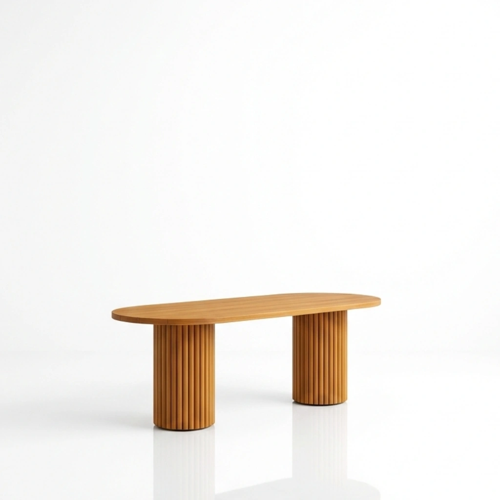 Folia Teak Outdoor Dining Table L150