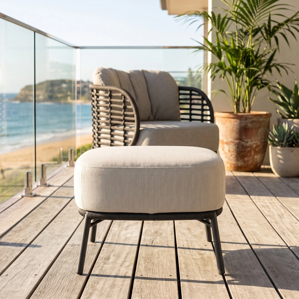 Solaro Weave Ottoman - Image 4