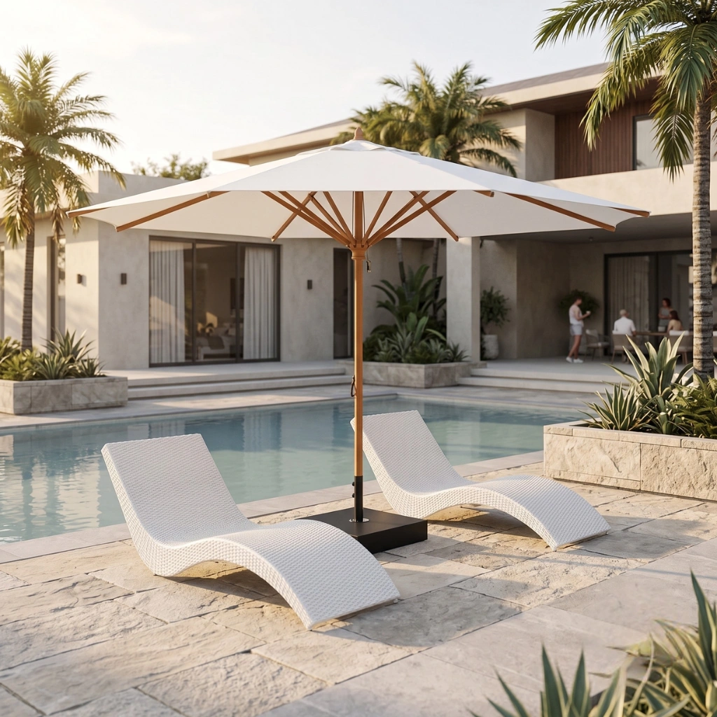 Pool umbrella