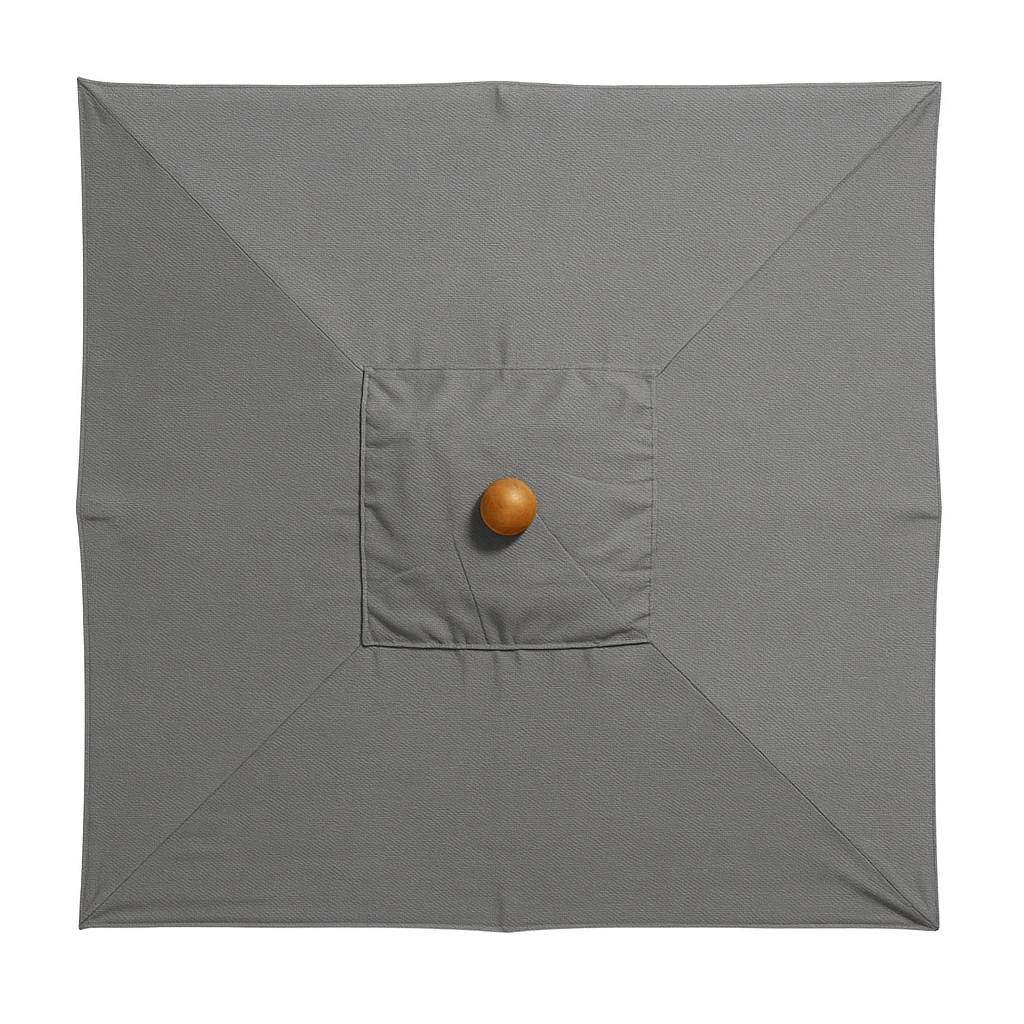 TEAK WOOD SQUARE PARASOL - Image 5
