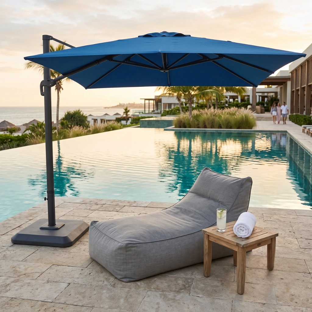 TRESSA CANTILEVER PARASOL SQUARE - Image 2