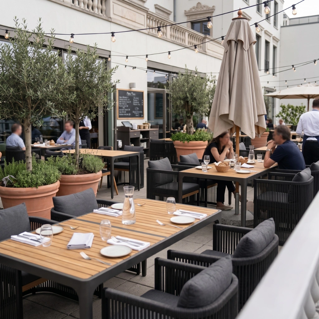 Verdura Outdoor Dining Table - Image 3