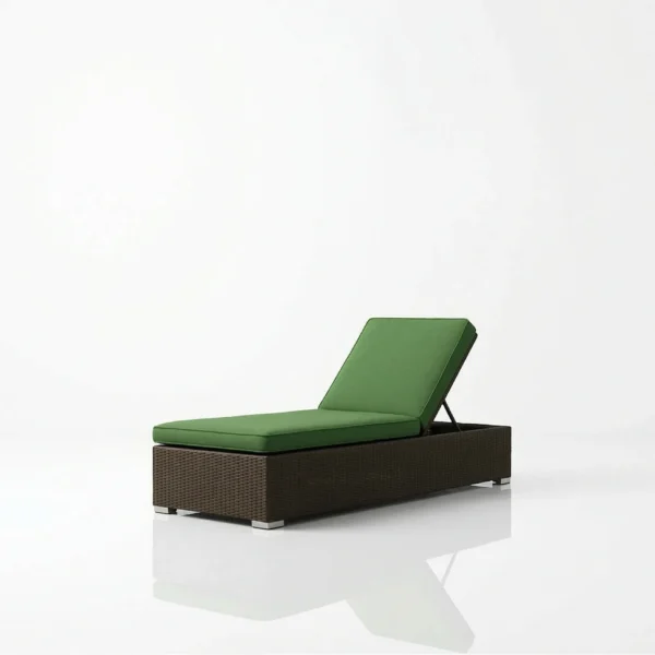Westin sun lounger all weather outdoor sun lounger with aluminum frame and synthetic weave.
