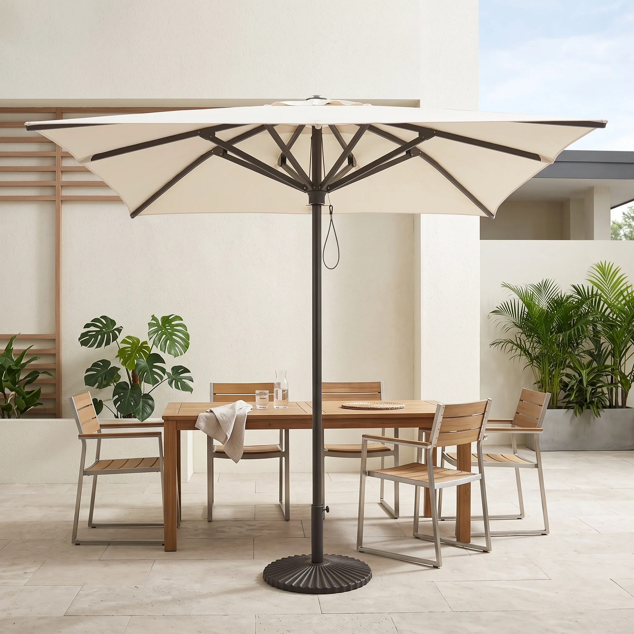 TRESSA HEAVY DUTY PARASOL SQUARE - Image 3