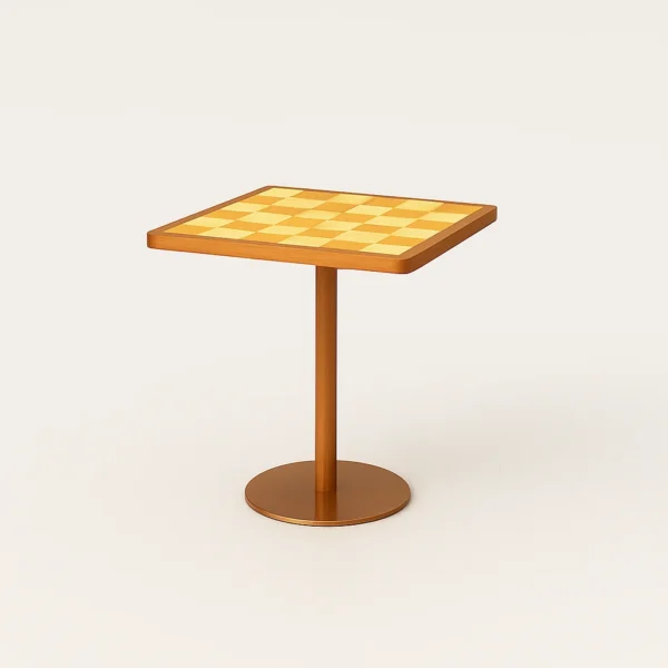 Ceramic dining table with heat-resistant top by Urban Maisons