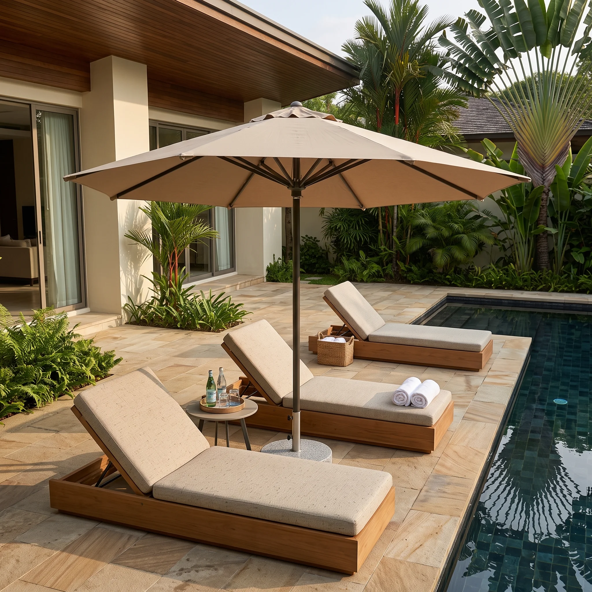 SOLIS ALUMINIUM OCTAGONAL PARASOL - Image 2