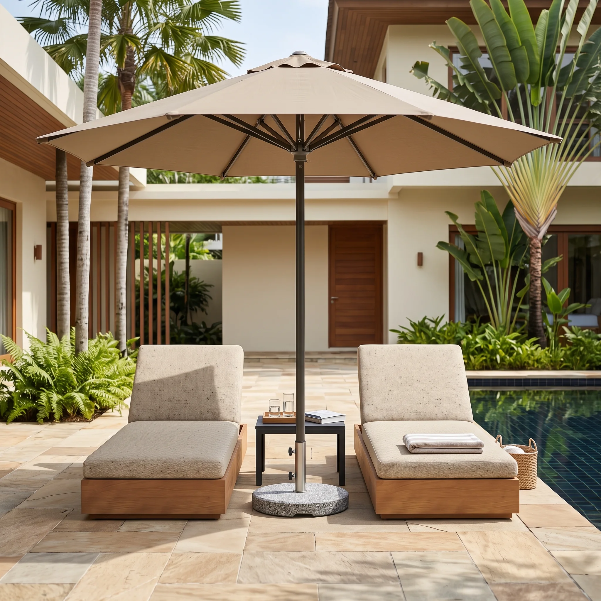 SOLIS ALUMINIUM OCTAGONAL PARASOL - Image 4