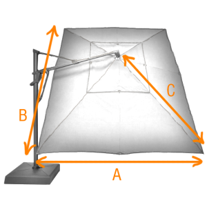 square rectangular umbrella 3